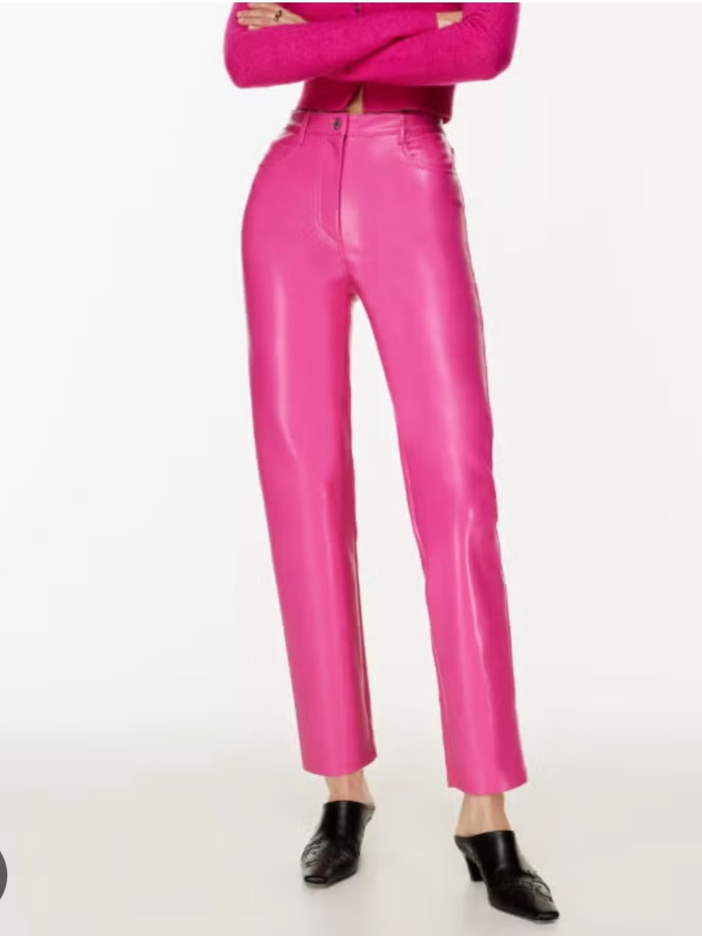 Aritzia Wilfred Melina Pant in Vital Pink 🎀